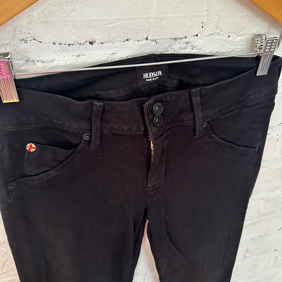 Hudson Black Skinny Jeans – Size 27 – Made in Los Angeles – EUC - Picture 5 of 6